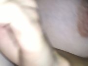 Chubby woman pov fucking double vagina fuck with cock and dildo
